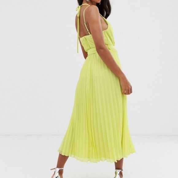 pleated midi dress - Picture 5 of 6